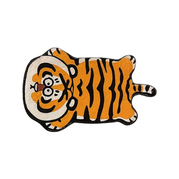 Water Absorbent U-Shaped Toilet Mat 3 Piece Bath Rugs Sets,Drawing Tiger Animal Art Non Slip Bathroom Carpet Toilet Lid Cover,Orange Water Absorbent U-Shaped Toilet Mat 3 Piece Bath Rugs Sets,Drawing Tiger Animal Art Non Slip Bathroom Carpet Toilet Lid Cover,Orange